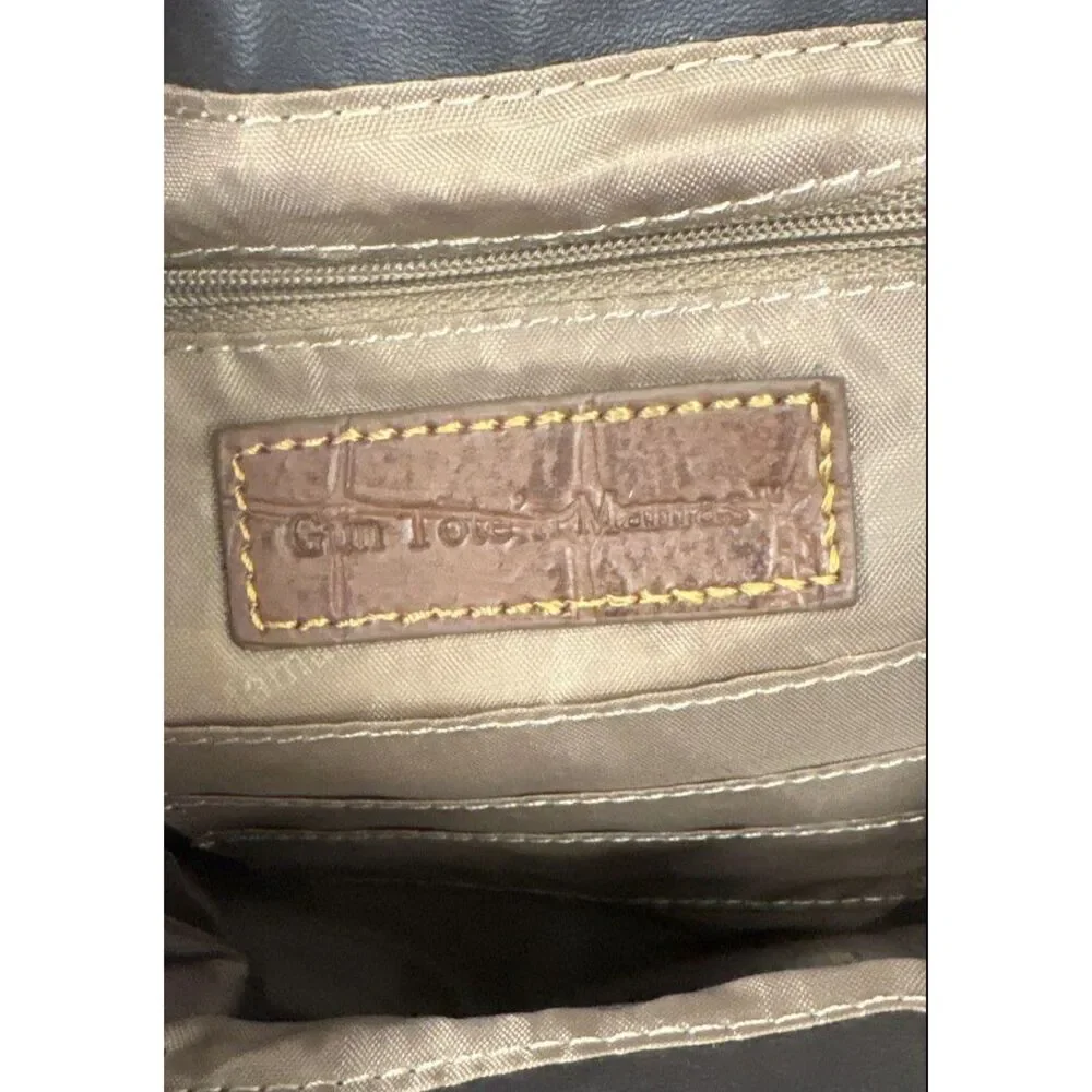 NWT Gun Tote'n Mamas Brown Suede Hobo Bag Concealed Carry Purse NWT